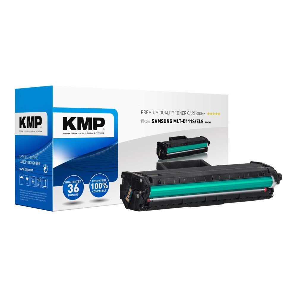 KMP KMP SA-T85 - svart - kompatibel - tonerkassett (alternativ för: Samsung MLT-D111S)