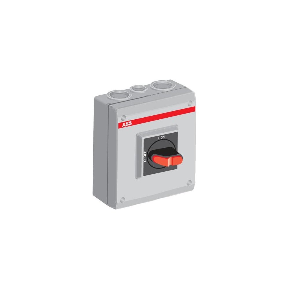 ABB ABB Sikkerhedsafbryder 3 polet + 1NO 63A top/bund M32 + 2 ti...