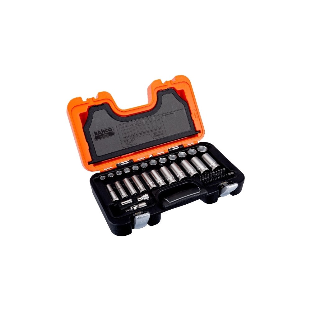 BAHCO Bahco toppnyckelsats 1/4"