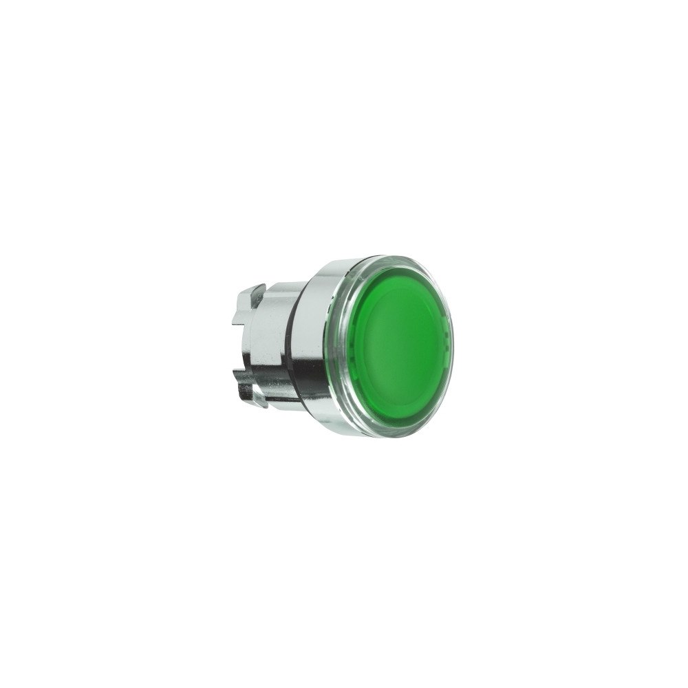 SCHNEIDER ELECTRIC Schneider Electric ZB4, Knapp, Grön, Universal LED, IP66, IK...