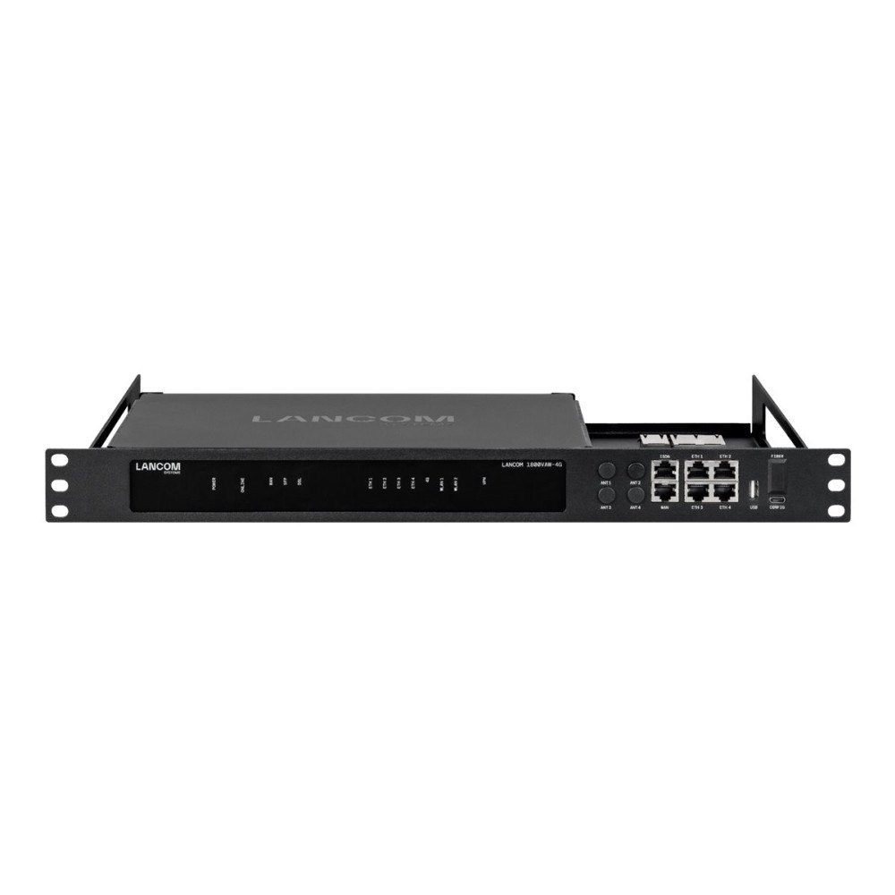 Lancom Systems LANCOM monteringsfäste för nätverksenhet - 1U - 19" - blackline plus