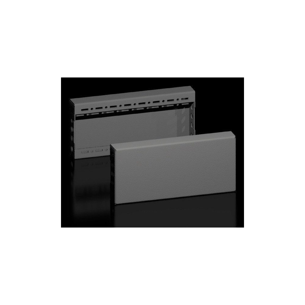 Rittal Rittal VX 8660.031, Trimpanel, Svart, Stål, 400 mm, 100 mm,...