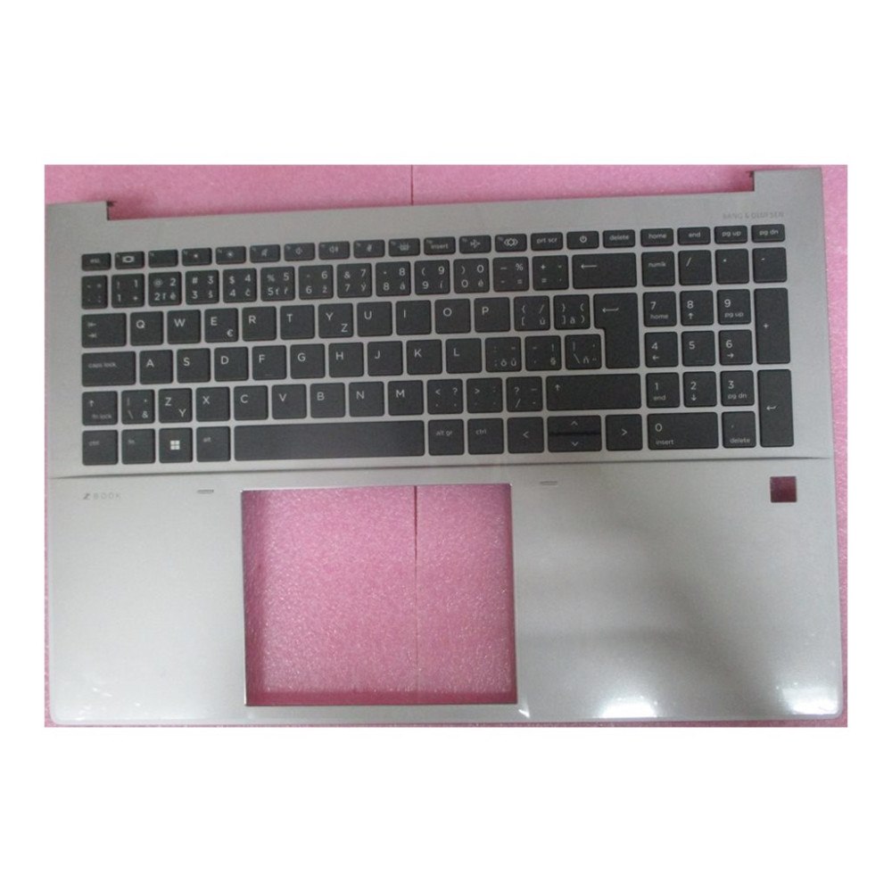 HP HP - ersättningstangentbord för bärbar dator - tjeckisk/slovakisk - med övre skydd Inmatningsenhet