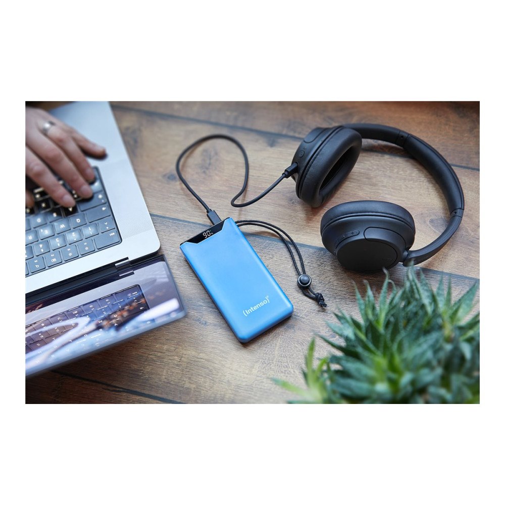 Intenso Intenso F10000 strömförsörjningsbank - Li-pol - 24 pin USB-C, USB typ A - 20 Watt