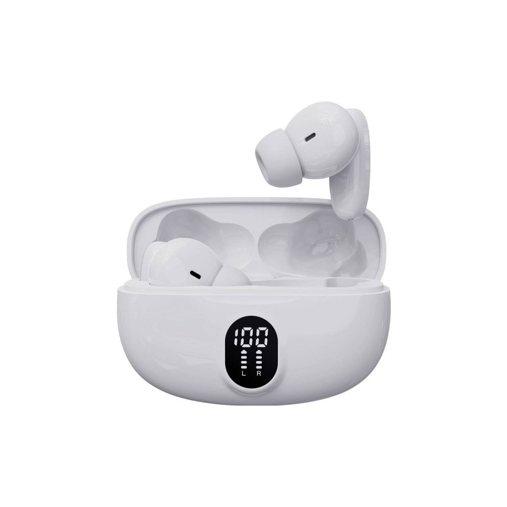 Denver Denver TWE-57W WHITE In Ear-hörlurar för mobiltelefoner Blue...