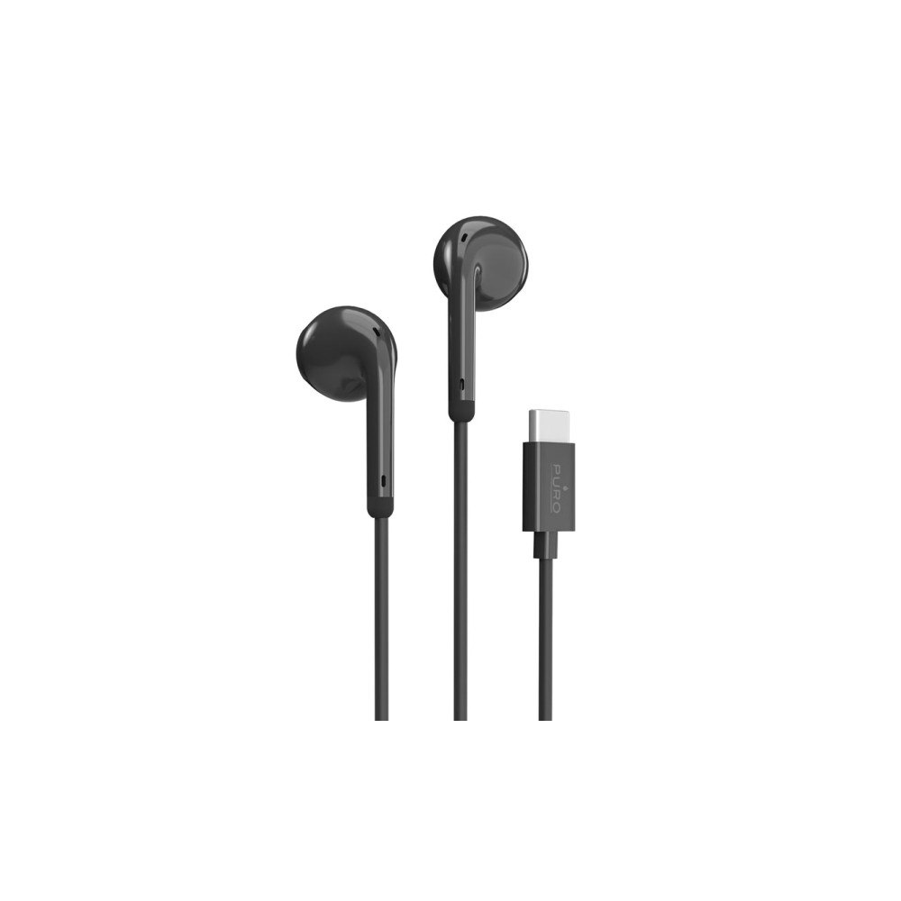 PURO PURO PUIPHF32USBCBLK, Sladdansluten, Samtal/musik, 14g, Head...