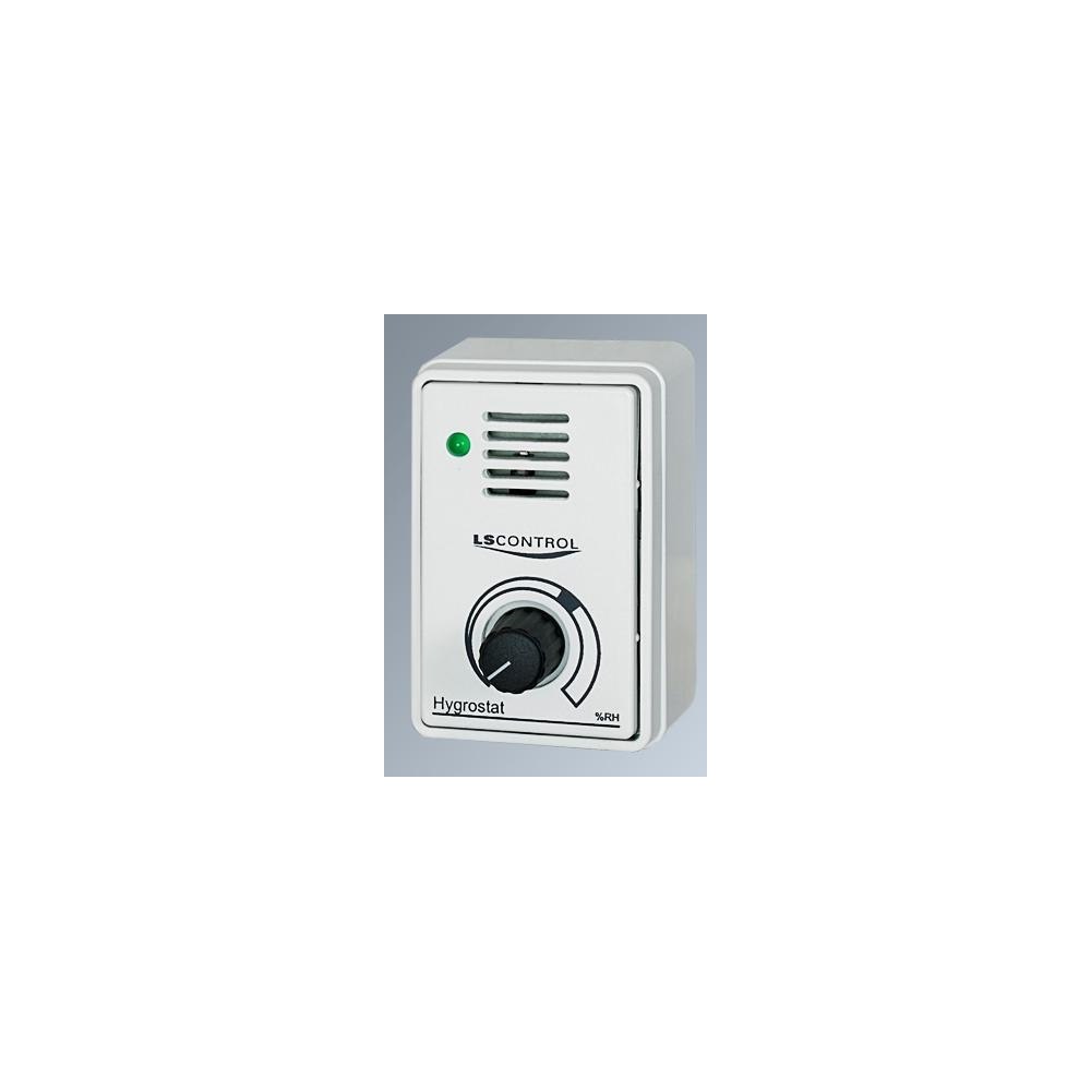 LS CONTROL LS CONTROL Hygrostat WE ES436, hvid i FUGA underlag med drej...