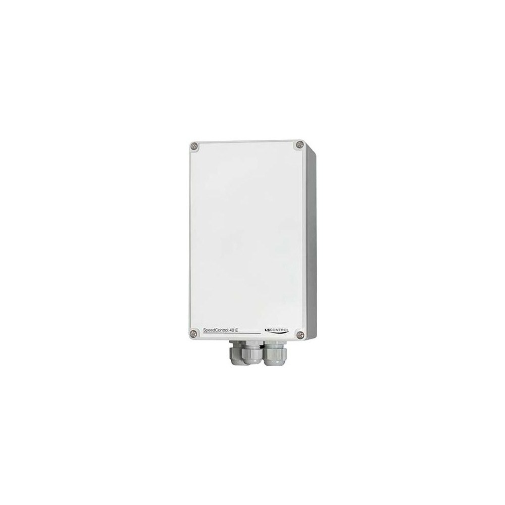 LS CONTROL LS CONTROL Regulator / SpeedControl 40E, 4A i gråt kabinet t...