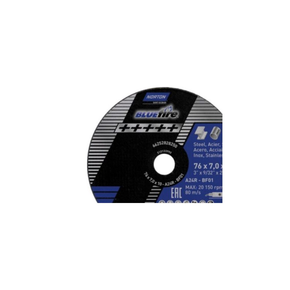 Saint-Gobain Abrasives A/S Skrubbhjul 76x7,0x10mm