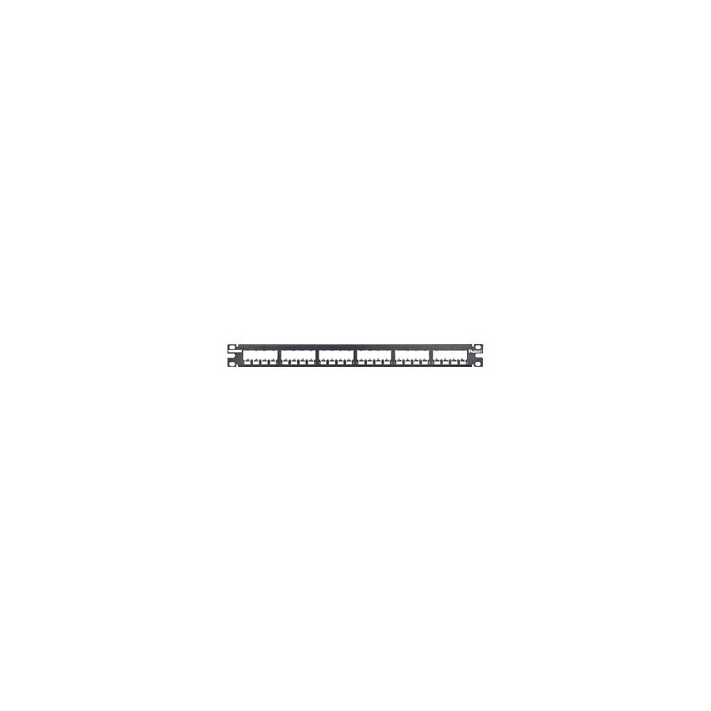 Panduit Panduit MINI-COM All Metal Shielded Modular Patch Panel - patch-panel - 1U - 19"