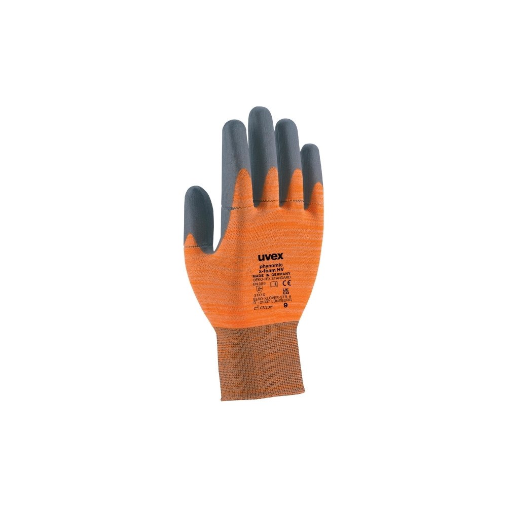 Uvex Uvex 6005409, Grå, Orange, Vuxen, Vuxen, Unisex, 1 styck, El...