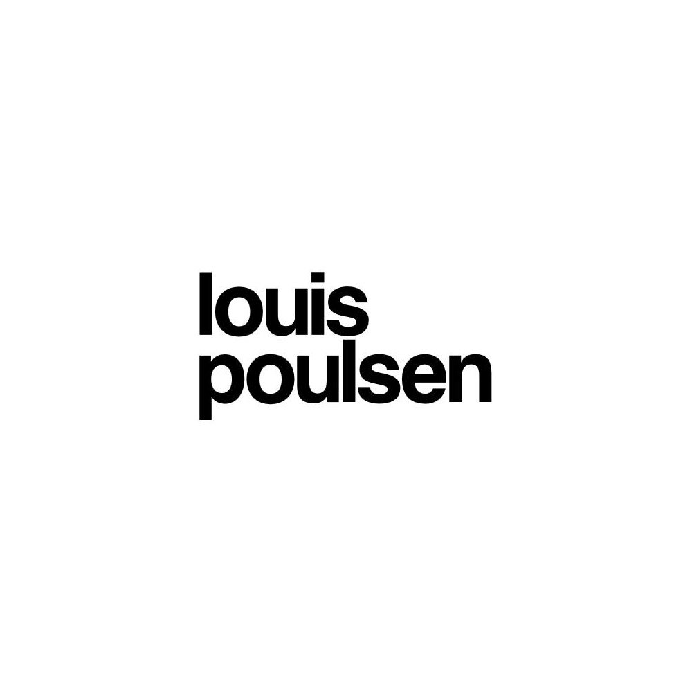 LOUIS POULSEN Strålkastare LED 3000K, V2, halvskärmad, klar, aluminiumfärg...