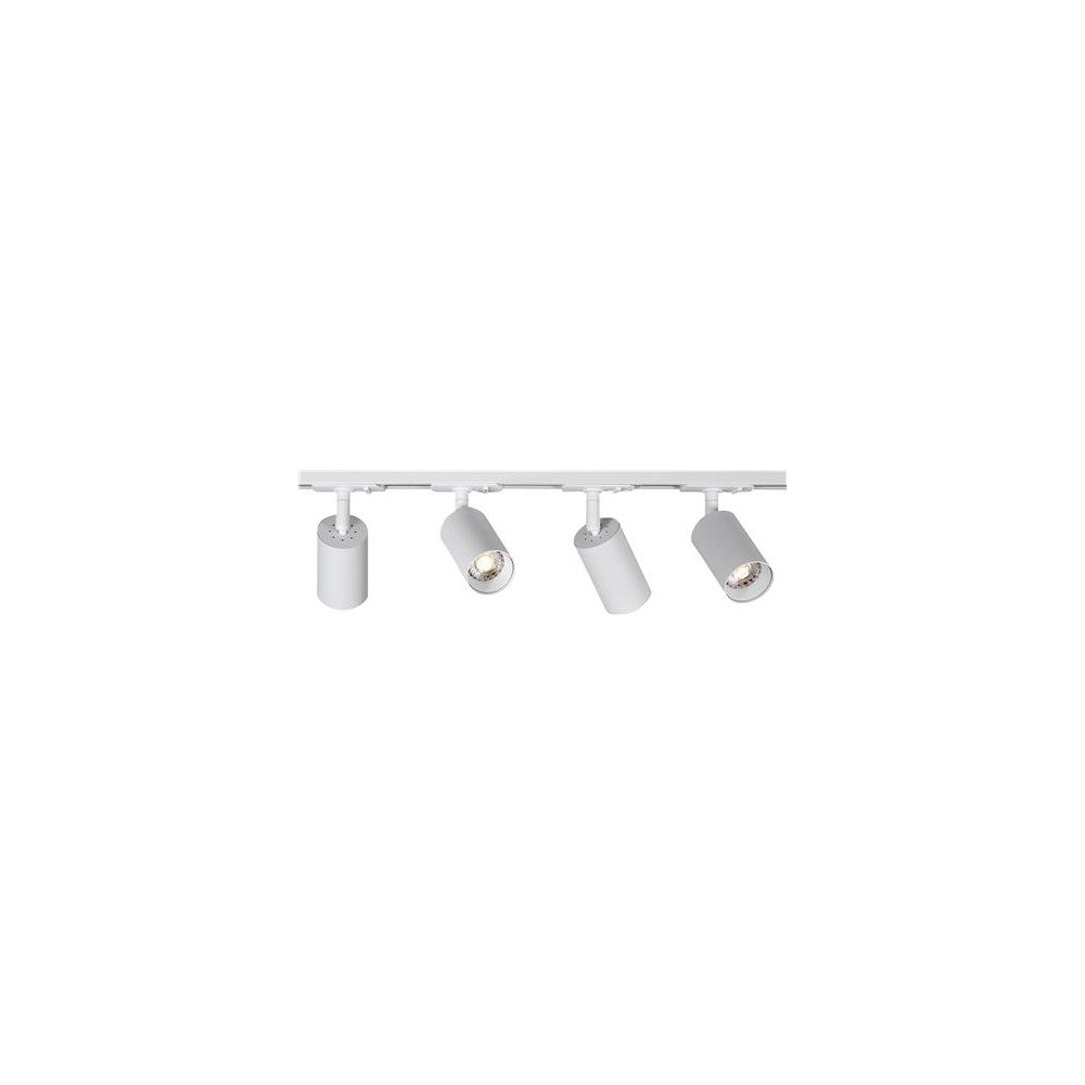 Solar Plus Spotlight Focus Track GU10 set 1-fas vit, vinklingsbar 90°,...