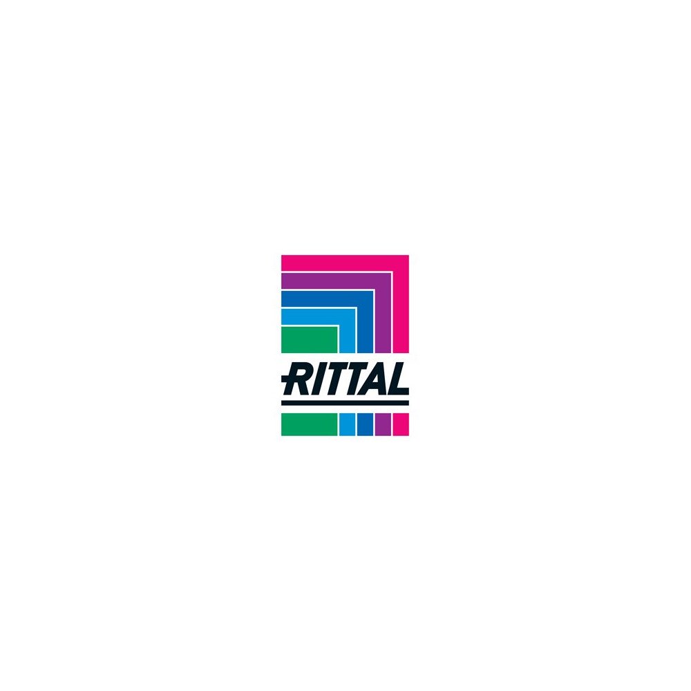 Rittal Rittal AX 2820.310, Trimpanel, Svart, Stål, 100 mm, 660 g, 2...
