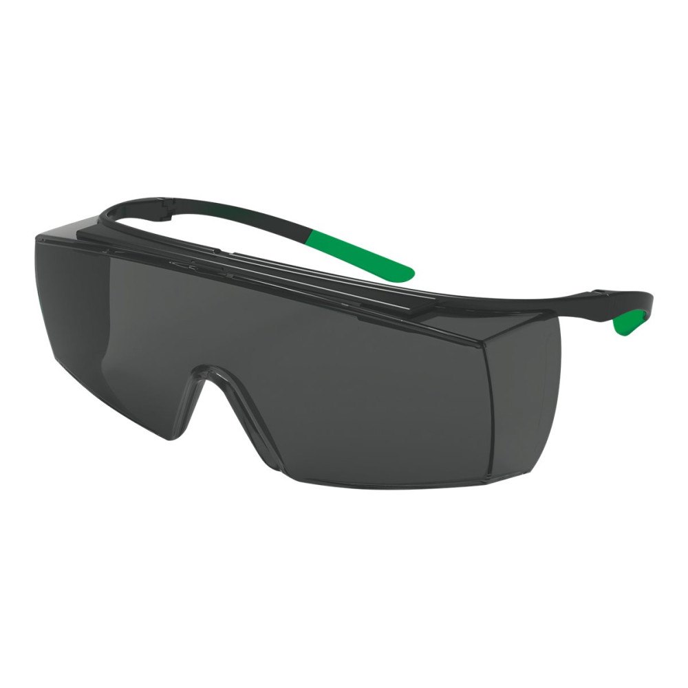Uvex uvex super f OTG - skyddsglasögon - svart, grön