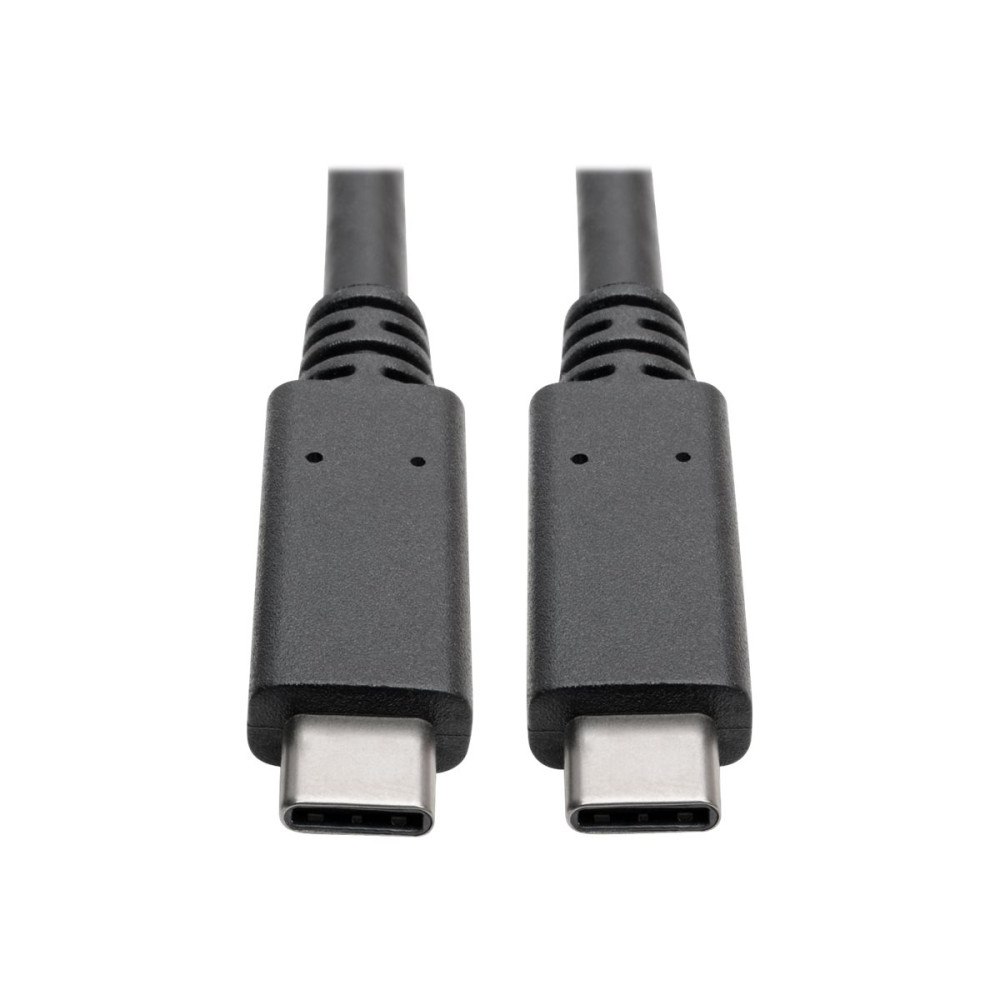 Eaton Corporation Eaton Tripp Lite Series USB-C Cable (M/M) - USB 3.2, Gen 2 (10 Gbps), 5A (100W) Rating, Thunderbolt 3 Compatible, 3 ft....