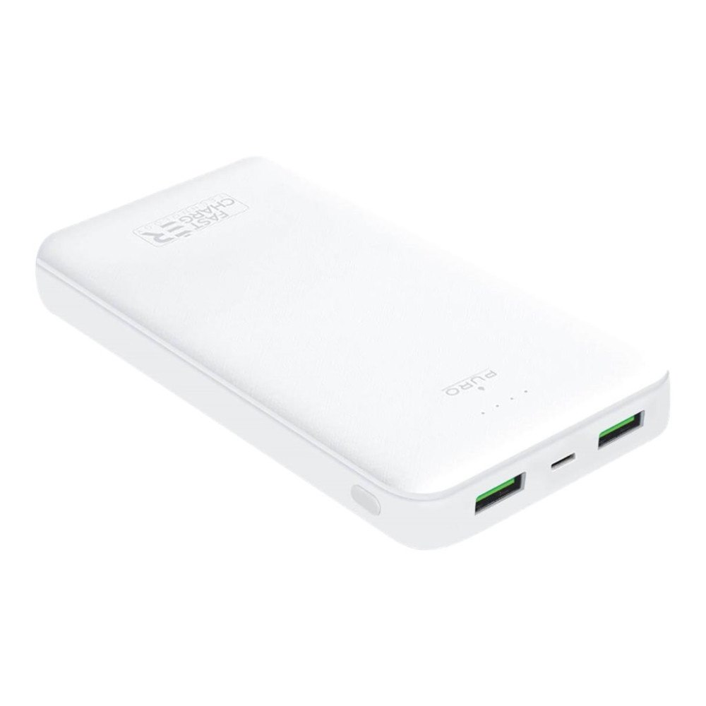 PURO PURO strömförsörjningsbank - Li-pol - 2 x USB, 24 pin USB-C - 12 Watt