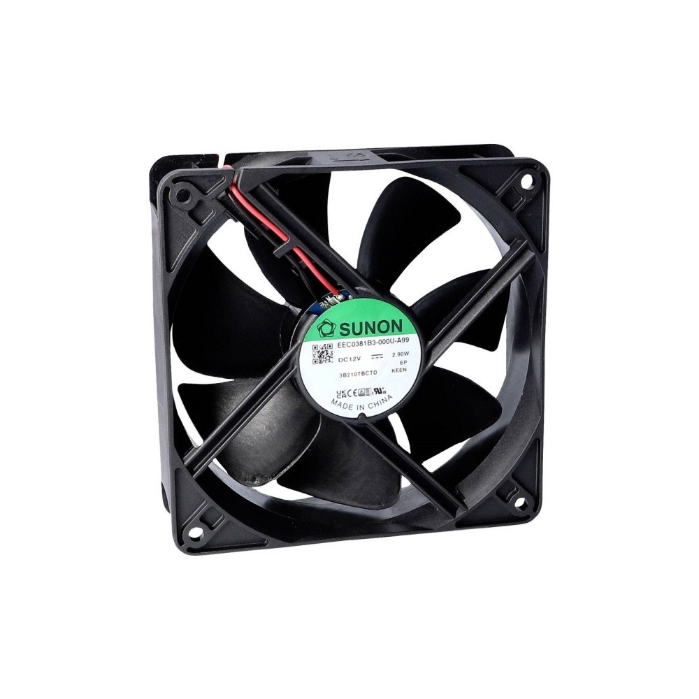 SUNON Sunon EEC0381B3-000U-A99 Aksial ventilator 12 V/DC 157.96 m³...