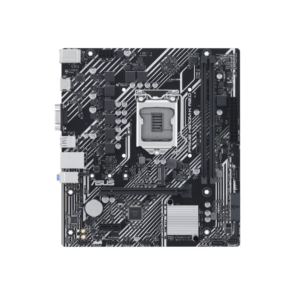 ASUS ASUS H510M-K R2.0 - moderkort - micro ATX - LGA1200-uttag - H470