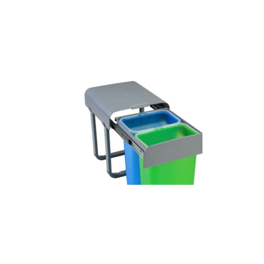 INTRA JUVEL Intra Juvel Aladin 2 affaldsbeholder med 2 stk. 8 liter beho...