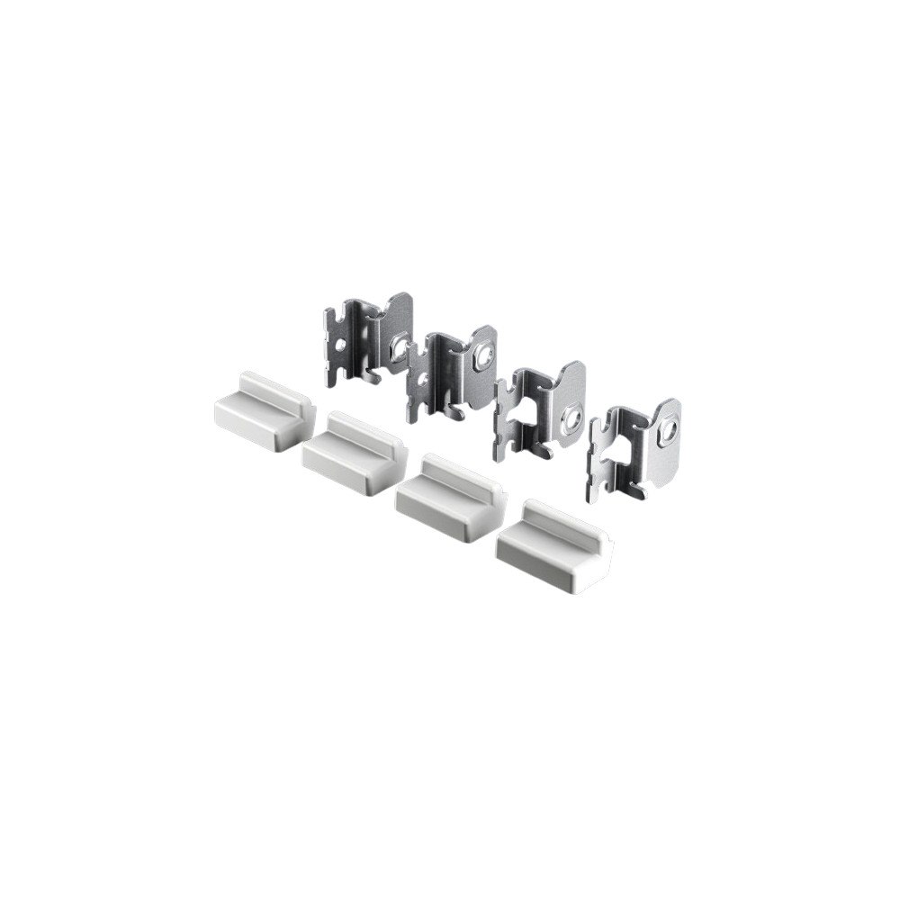 Rittal Rittal AX 2508.020, Monteringssats, Rostfritt stål, Vit, 4 s...