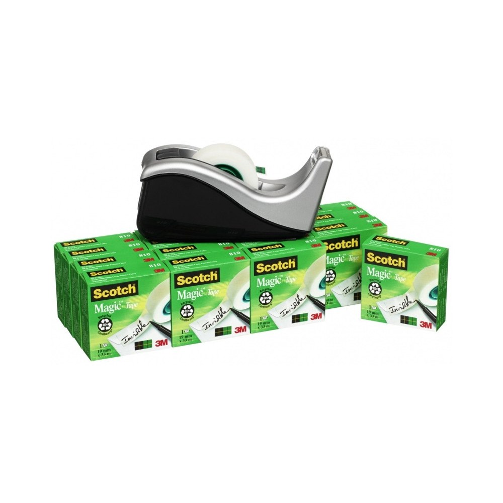 3M Tejp 3M Scotch® C60 tejpdispenser silver + 16 lådor Scotch®...