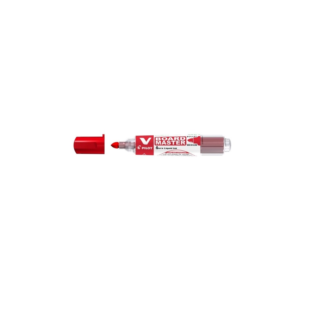 Pilot Pen Permanent marker Pilot Begreen V Super Color, rund spids, rø...