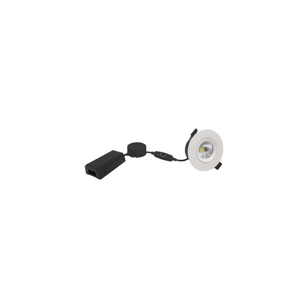 Nordtronic NORDTRONIC Downlight Velia ECO m/3 step CCT skift, 7W, mat h...