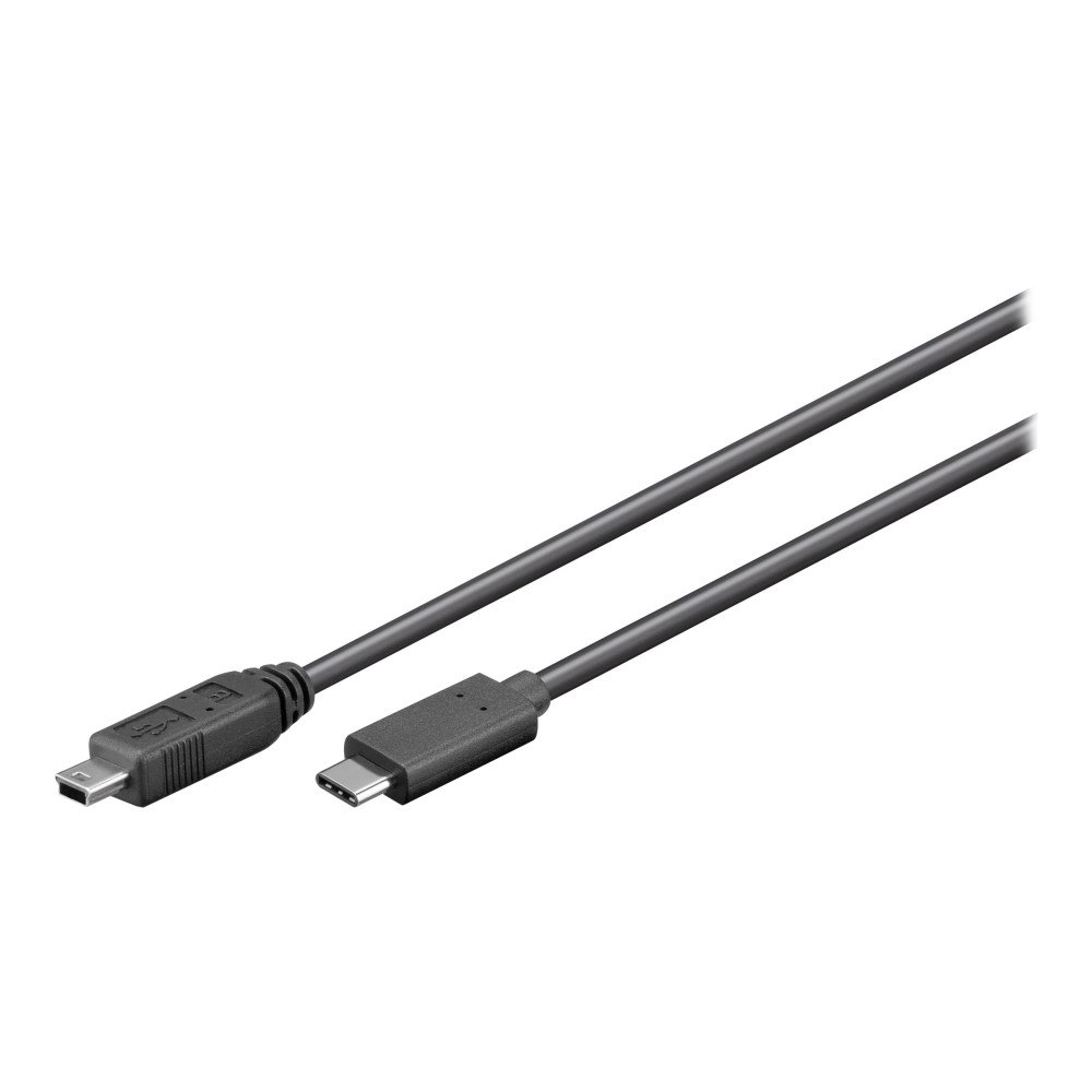 WENTRONIC GMBH goobay - USB typ C-kabel - 24 pin USB-C till mini-USB typ B - 50 cm