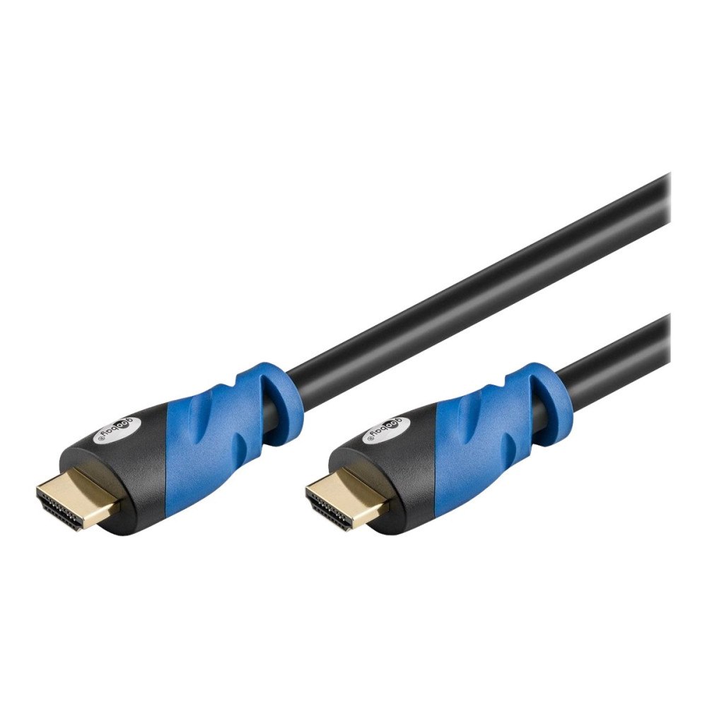 Goobay goobay Premium High Speed - HDMI-kabel med Ethernet - 1.5 m