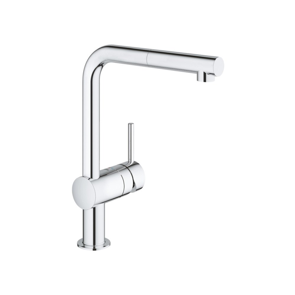 GROHE GROHE 32168 000, Krom, Hävarm, Single, Keramiska, 4,6 cm, 36...