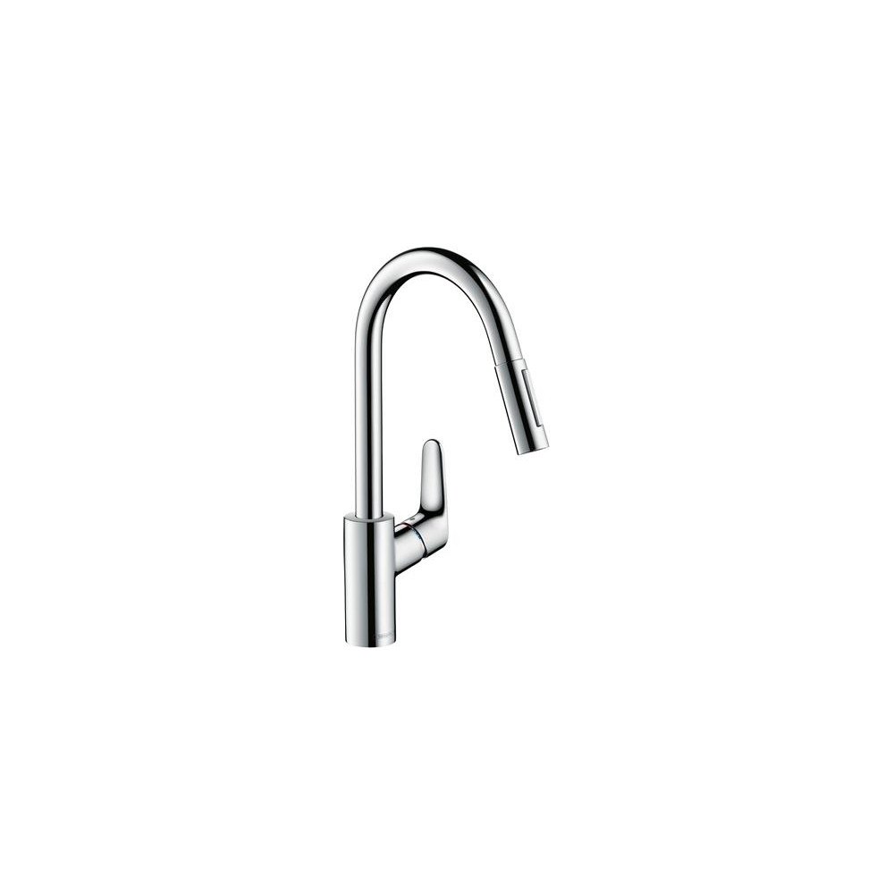 HANSGROHE hansgrohe Focus Focus 1-grepps köksblandare 240 med utdragba...