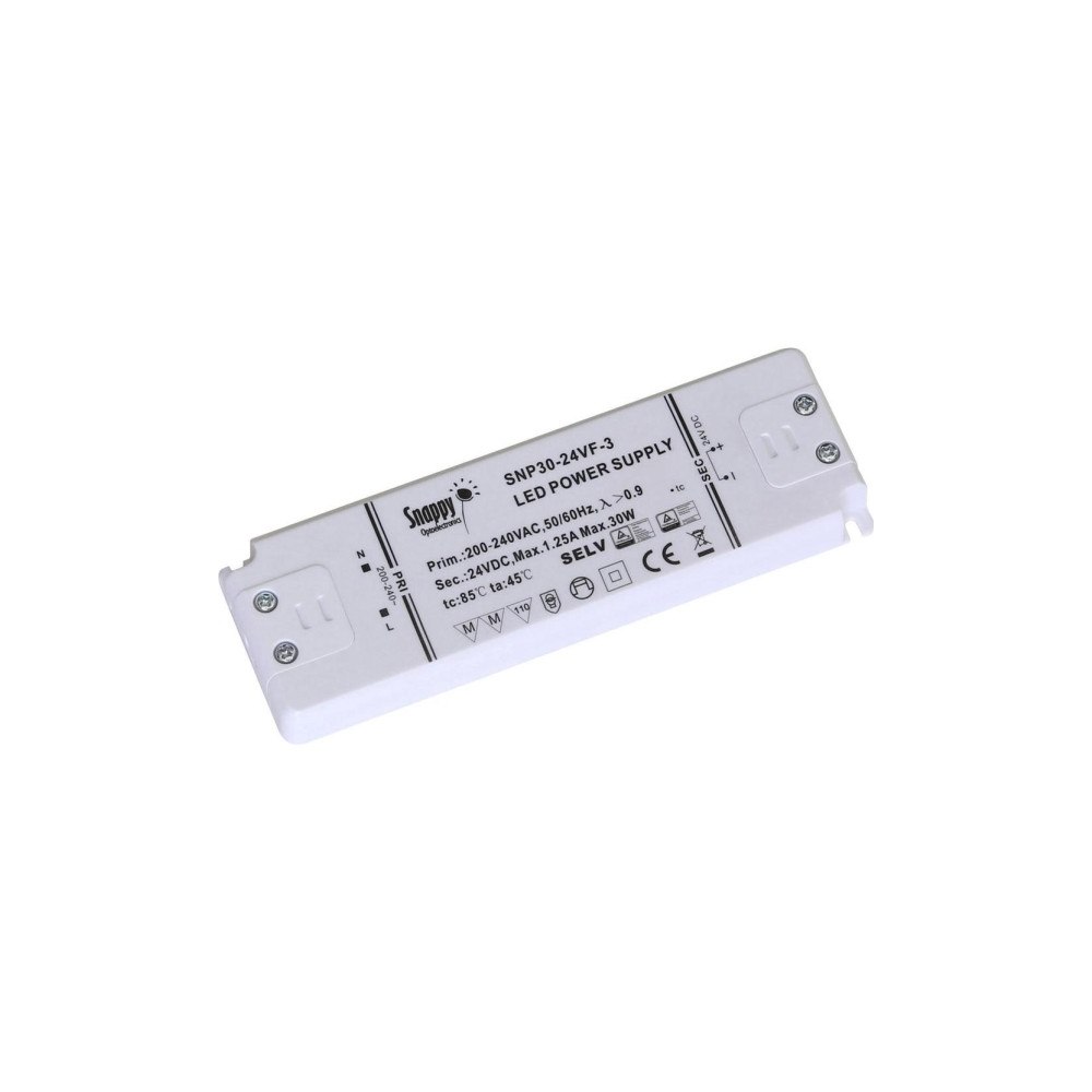 POWER TECHNIC APS USD Snappy LED Driver 30W 24VDC,