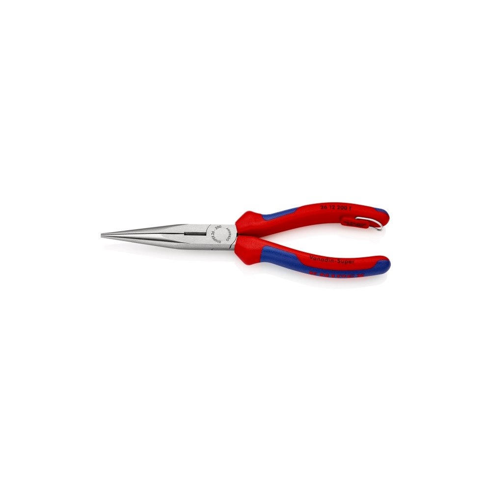 Knipex Knipex 26 12 200 T, Nåltänger, 2,5 mm, 7,3 cm, Kromvanadinst...