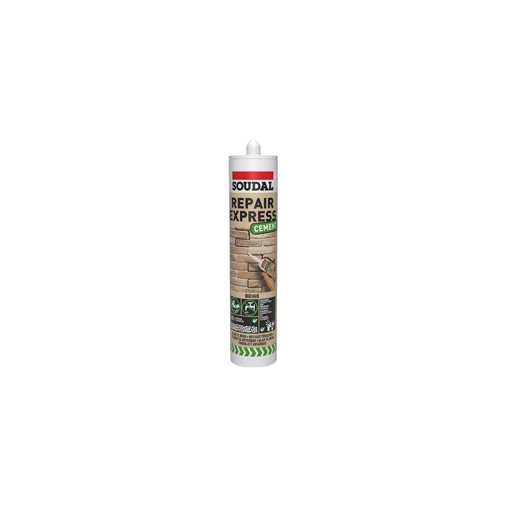 SOUDAL Cement Repair Express filler beige 300 ml patron, är en färd...