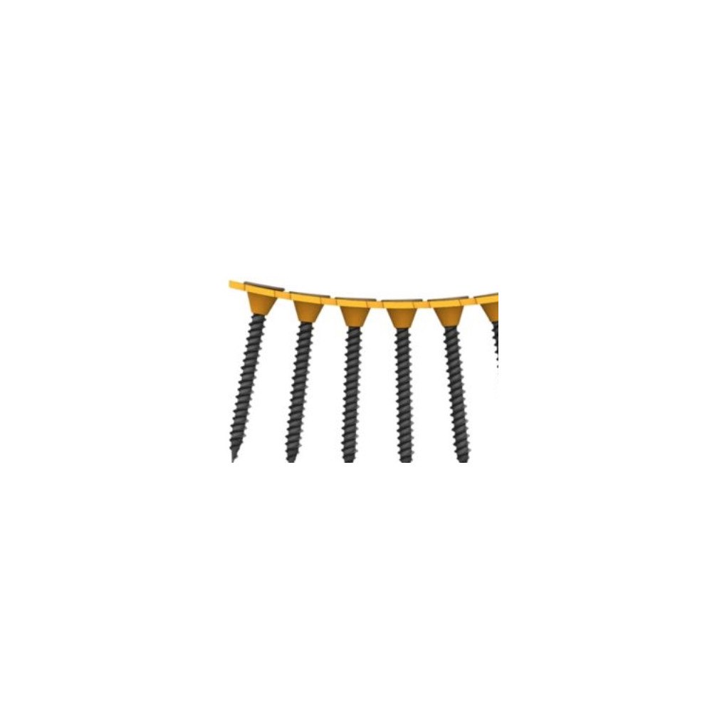 ITW P-SCREW S gipspladeskrue, sortfos., 3,5x51 mm, 1000 stk. bån...
