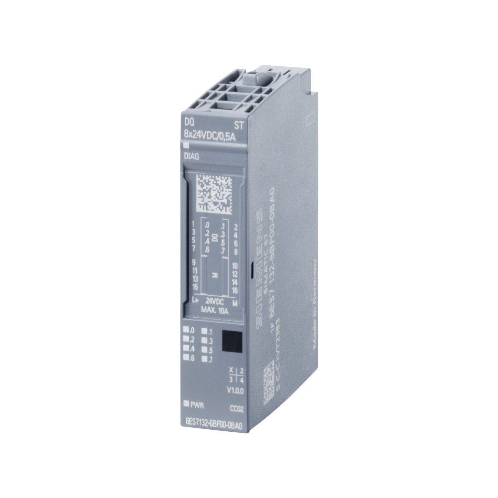 Siemens Siemens 6ES7132-6BF00-0CA0, inomhus, Tyskland, Multifärg, 36...