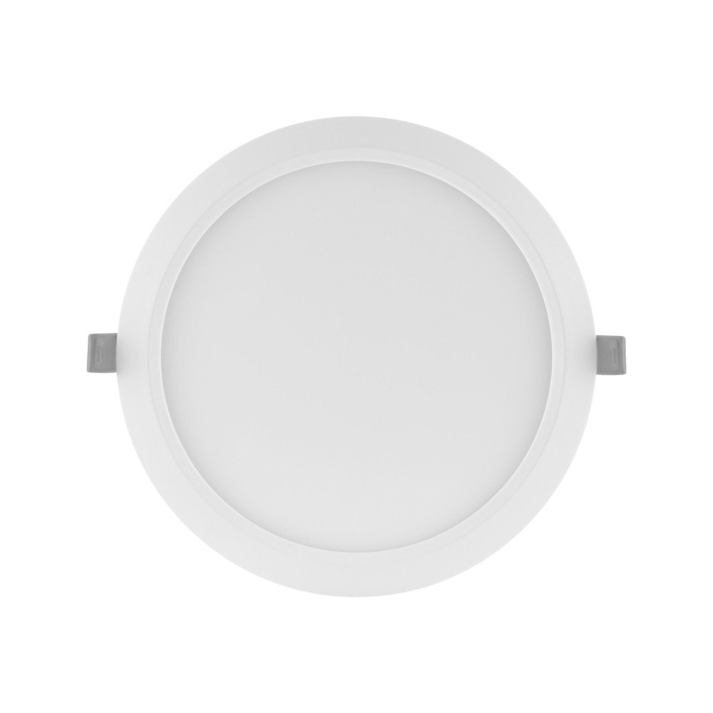 LEDVANCE LEDVANCE DOWNLIGHT SLIM - wall/ceiling recessed lamp - LED - 6 W - varmt vitt ljus - 3000 K - rund - vit