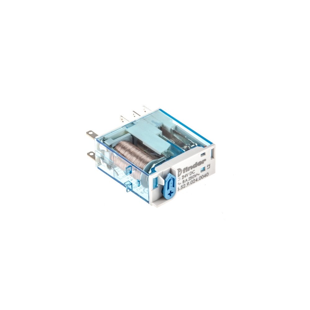 FINDER FINDER Industriellt relä 8A (15A), 2CO, 24VDC. för uttag och...
