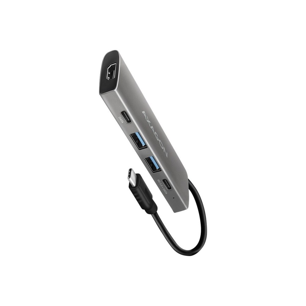 AXAGON AXAGON HMC-5G2 SPEEDSTER 5H - dockningsstation - USB-C 3.2 Gen 2 / Thunderbolt 3 - HDMI