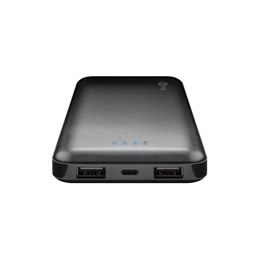 Goobay Goobay 40891, 10000 mAh, Litium Polymer (LiPo), 3,7 V, Svart