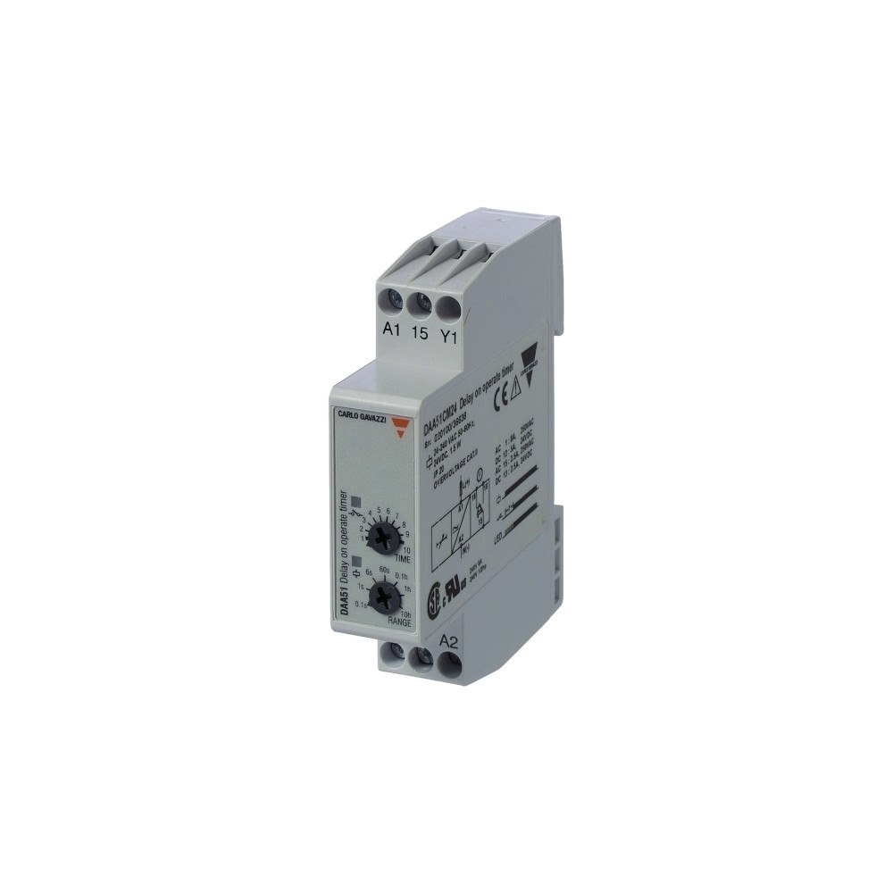 CARLO GAVAZZI CARLO GAVAZZI Tidsrelä med fördröjd attraktion, 1CO potentia...