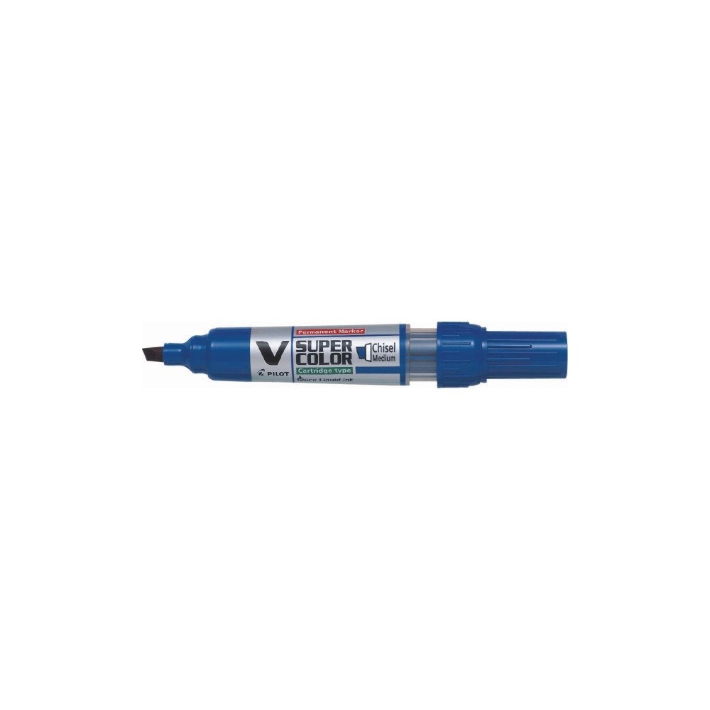Pilot Pen Permanent marker Pilot Begreen V Super Color, skrå spids, bl...