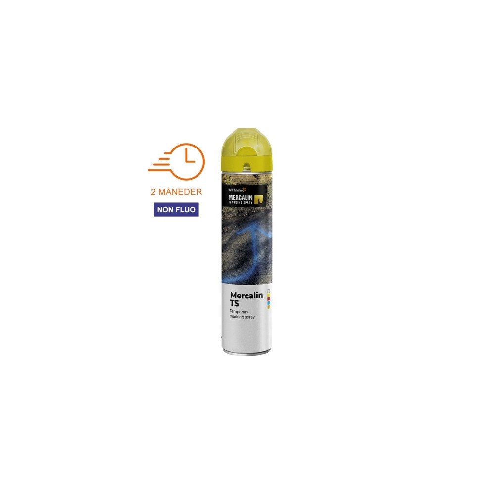 TECHNIMASK MERCALIN varumärke spray TS 600 ml. GUL