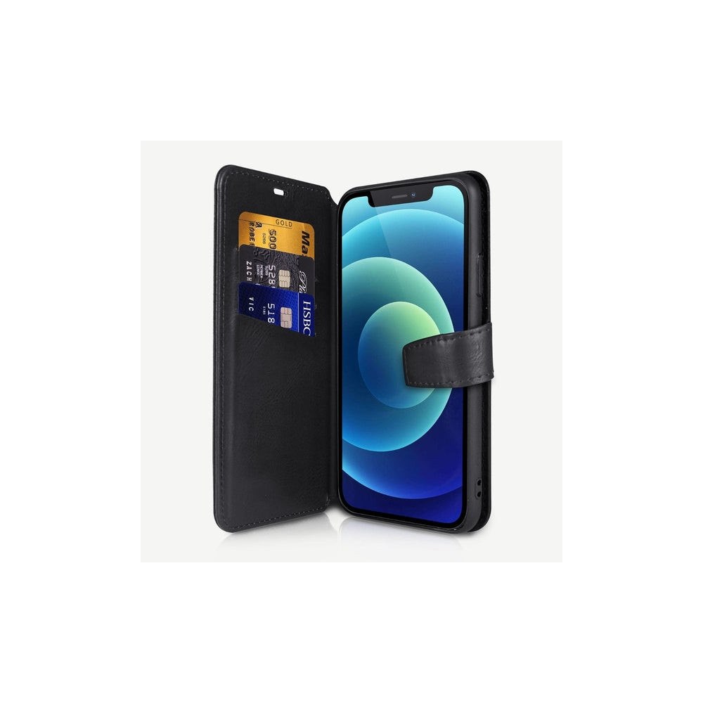 ITSkins ITSKINS AP2G-BOOKC-BLCK, Plånbok, Apple, iPhone 12 mini, 13,...