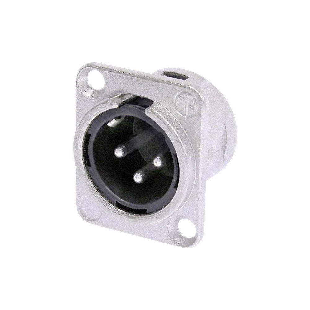 Neutrik Neutrik NC3MDL1 XLR-stik Flangestik, kontakter lige Poltal:...