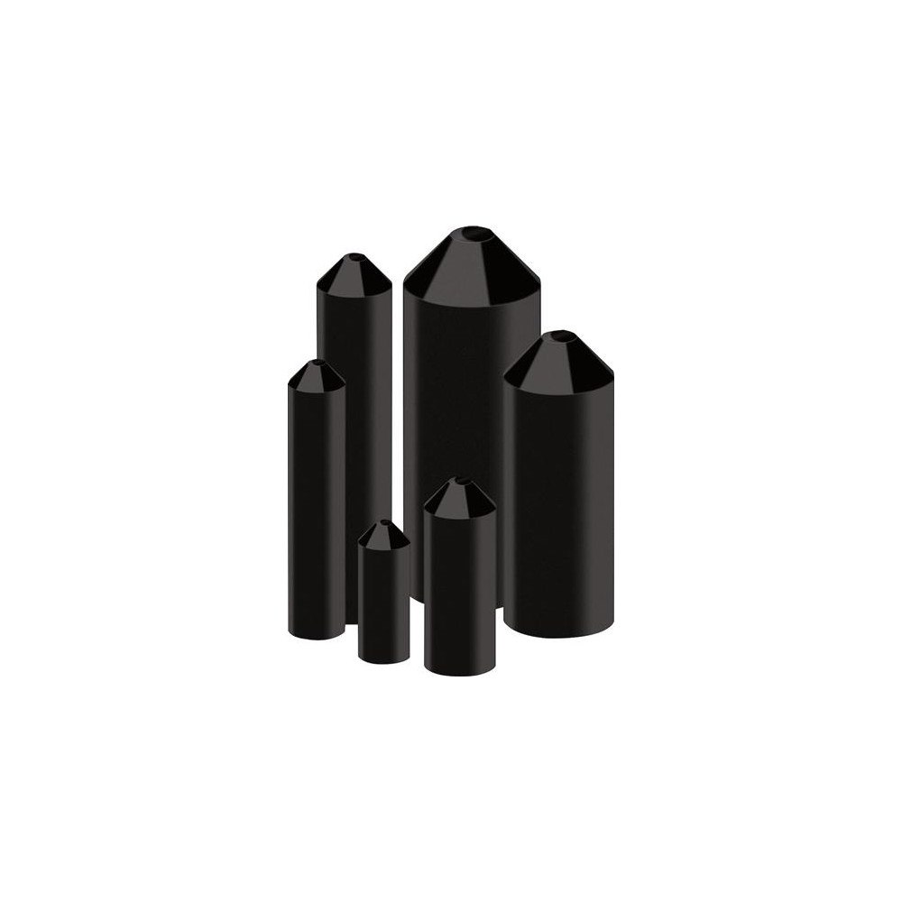 TE Connectivity TE CONNECTIVITY Endehætte til afslutning af kabler 102L011 Ø...