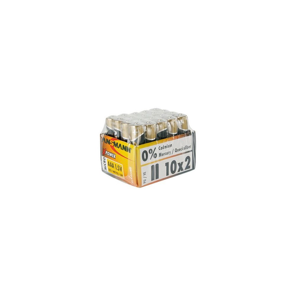 ANSMANN-ENERGY ANSMANN X-POWER Micro AAA batteri - 2 x AAA - alkaliskt