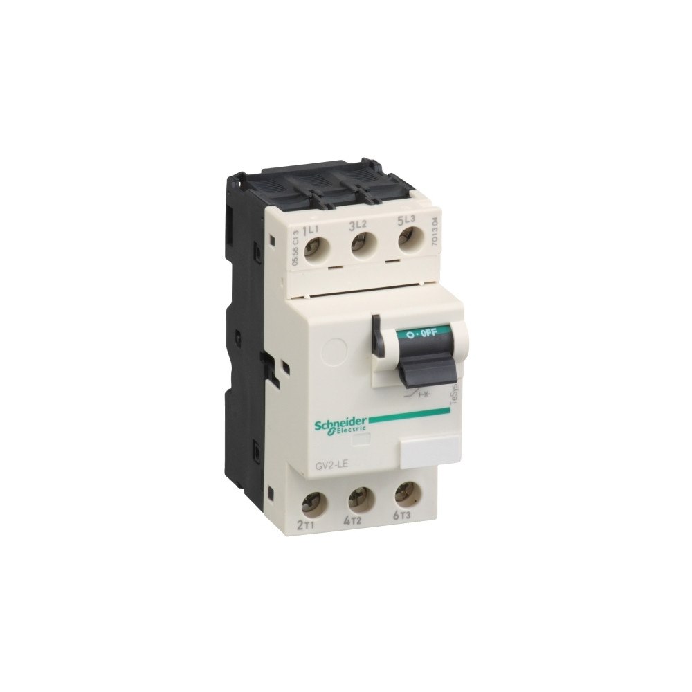 SCHNEIDER ELECTRIC Schneider Electric GV2LE22, Motor starter, Grå, 1 styck, CCC...