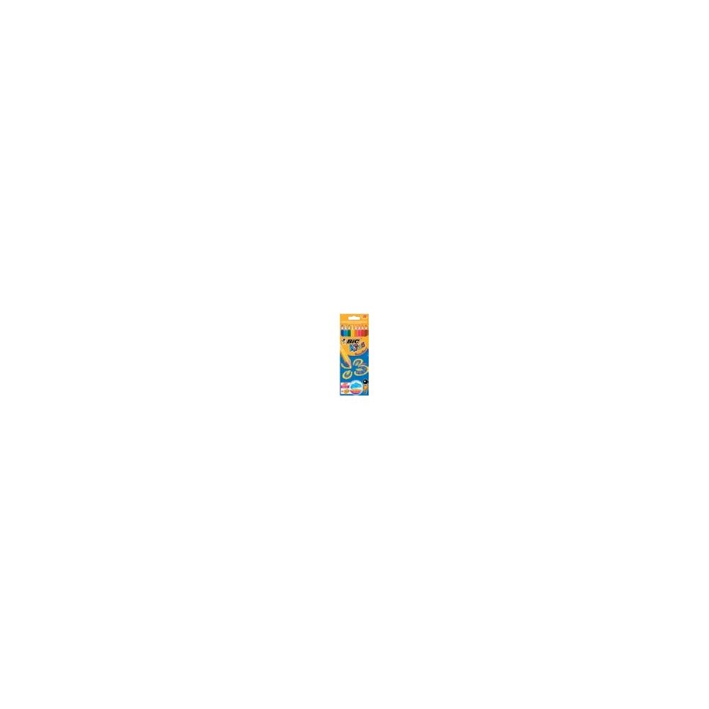 BIC BIC KiDS SuperSoft Jumbo - färgpenna - blandfärger (paket om 8)